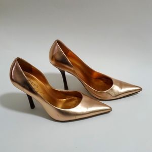 GUESS Rose Gold Pumps